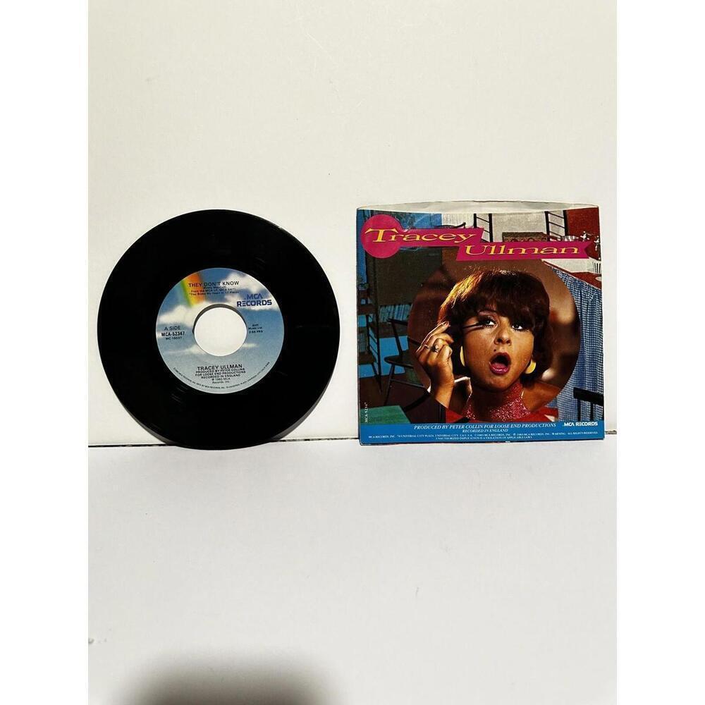 Tracey Ullman – They Don't Know 7" Vinyl Promo 45 RPM MCA-52347 VG/VG+